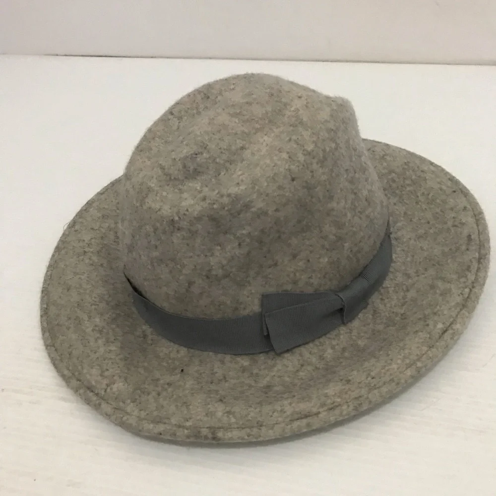 NWT J.Crew Wool Felt Fedora Hat Size S-M